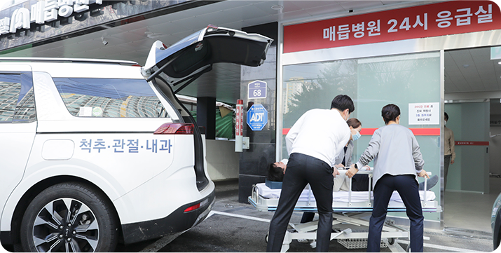 특화된 각종 질환 비상진료 체계